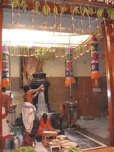 117th Jayanthi - Abhishekam